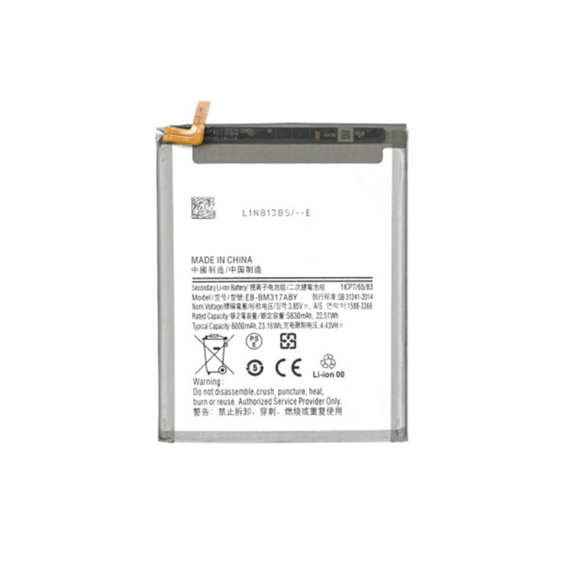 Baterie acumulator Samsung Galaxy M31s, 6000mAh, alb
