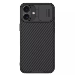 Husa iPhone 16 Nillkin CamShield Pro Magnetic, negru