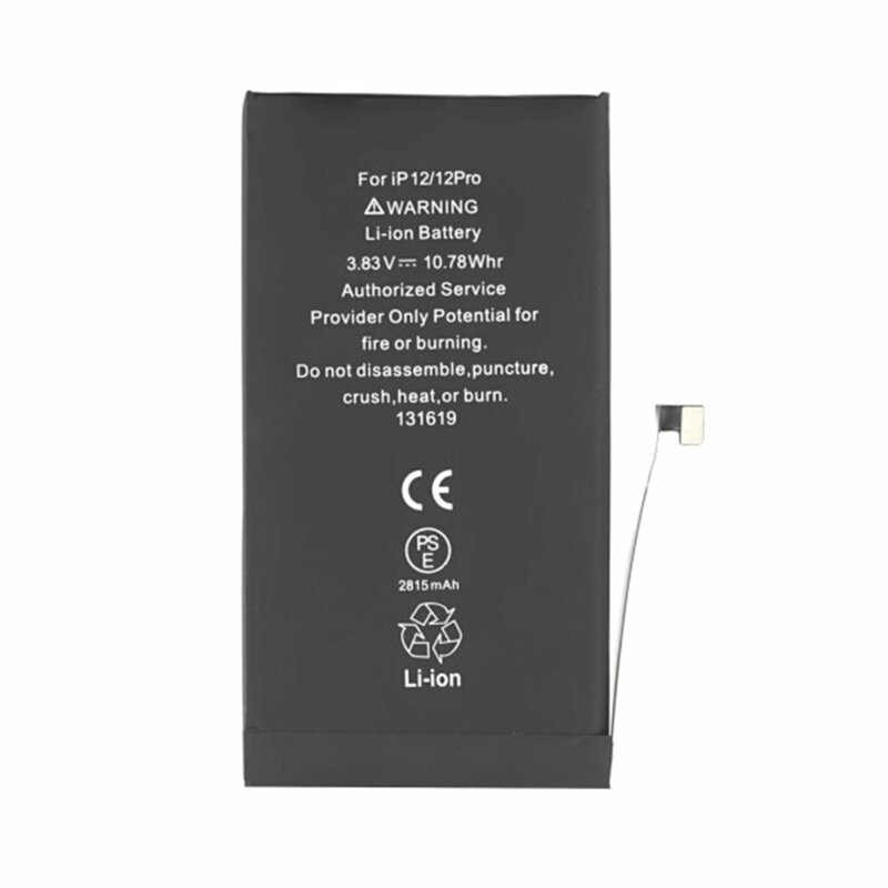 Baterie acumulator iPhone 12 Pro, 2815mAh, negru