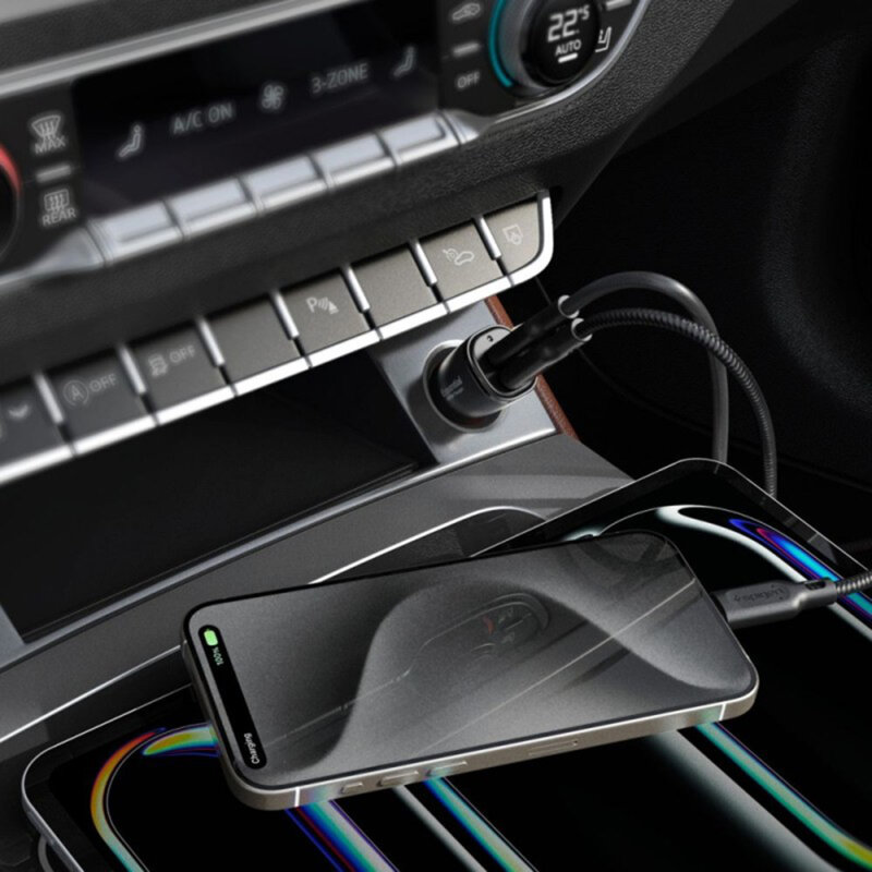 Incarcator auto Type-C Fast Charging 50W Spigen, EV502