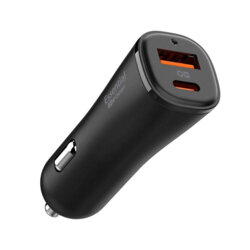 Incarcator auto Type-C PD30W + USB QC3.0 18W Spigen, EV482