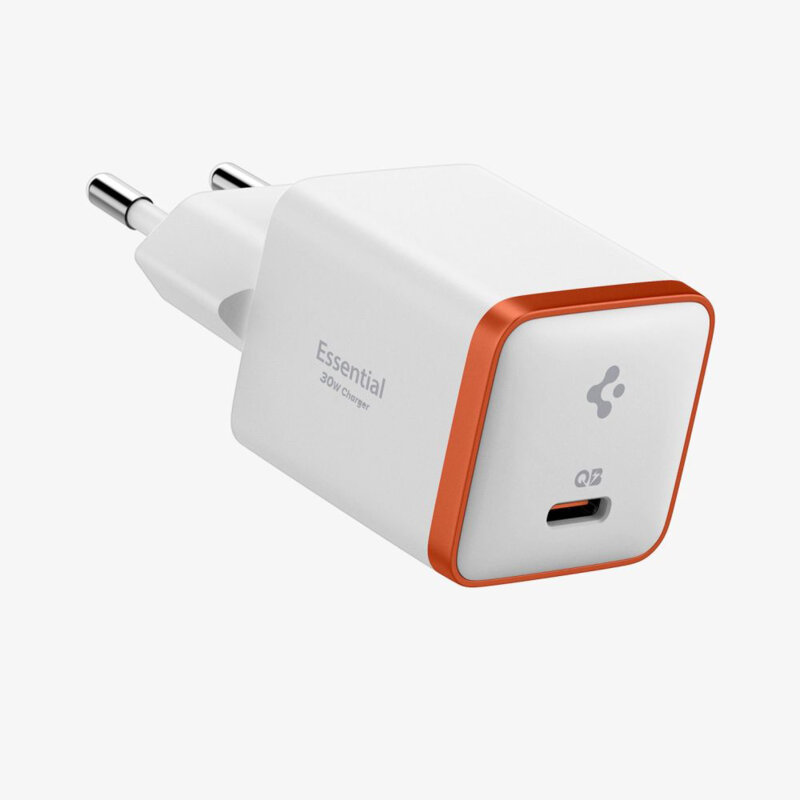 Incarcator priza Type-C, 30W Spigen, alb, EE301EU