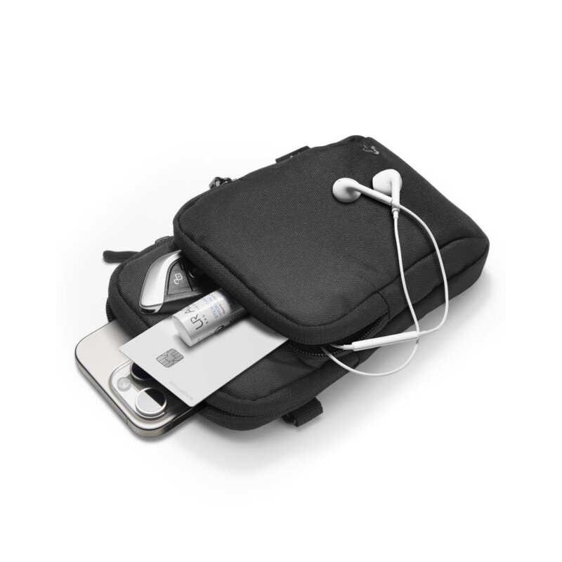 Geanta crossbody universala 6.9'' Spigen, KD400, negru