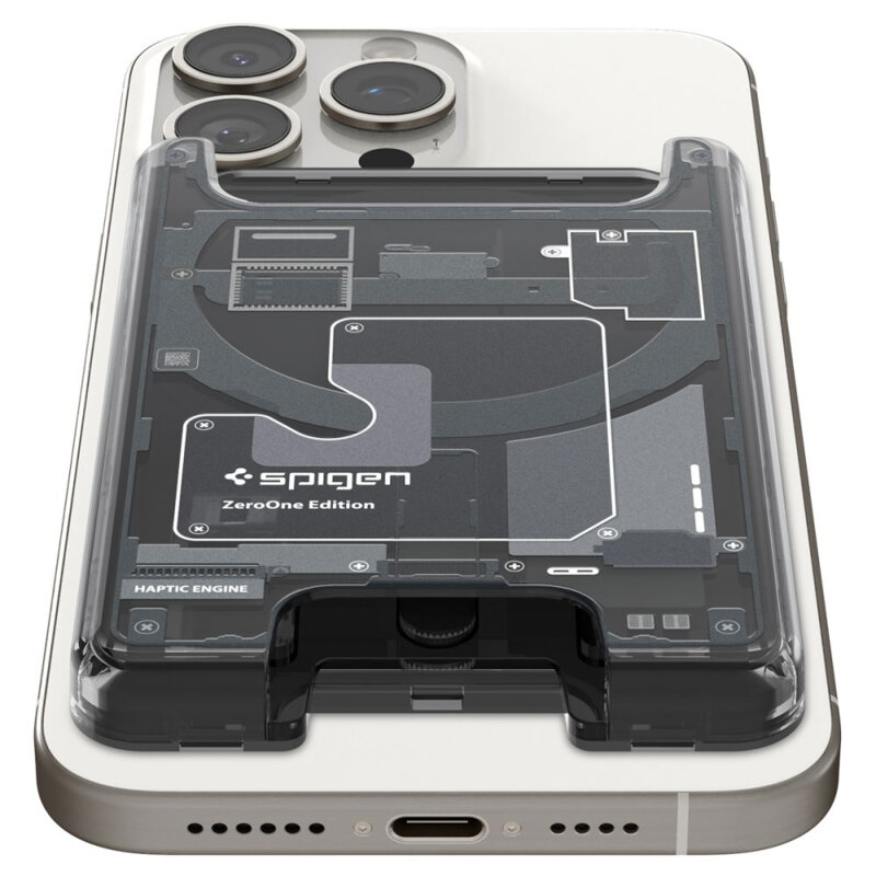 Portofel magnetic MagSafe 3 carduri Spigen Ultra Hybrid Zero One