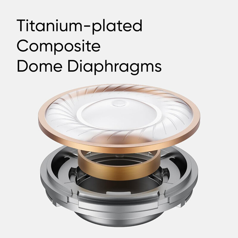 Casti Bluetooth wireless Noise Cancelling Realme Buds T110, negru