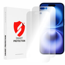 [Pachet 2x] Folie regenerabila premium iPhone 16 Smart Protection Classic, transparenta
