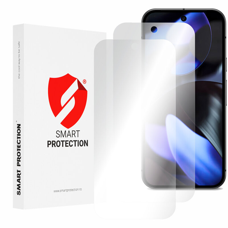 [Pachet 2x] Folie regenerabila premium Google Pixel 9 Smart Protection Classic, transparenta