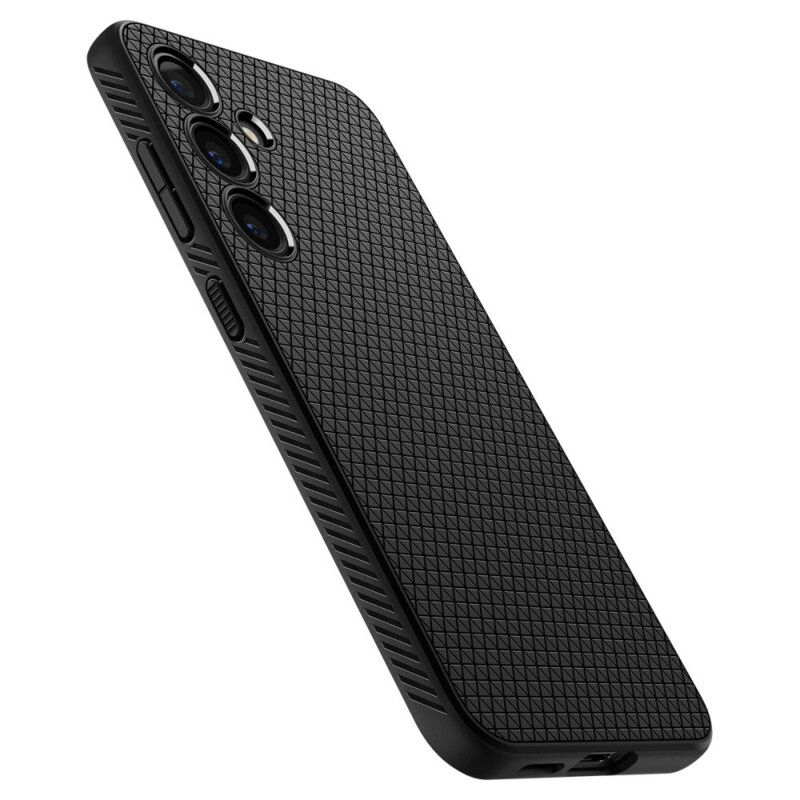 Husa Samsung Galaxy S24 FE Spigen Liquid Air, negru