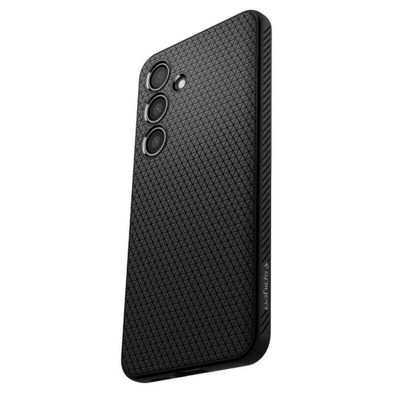 Husa Samsung Galaxy S24 FE Spigen Liquid Air, negru