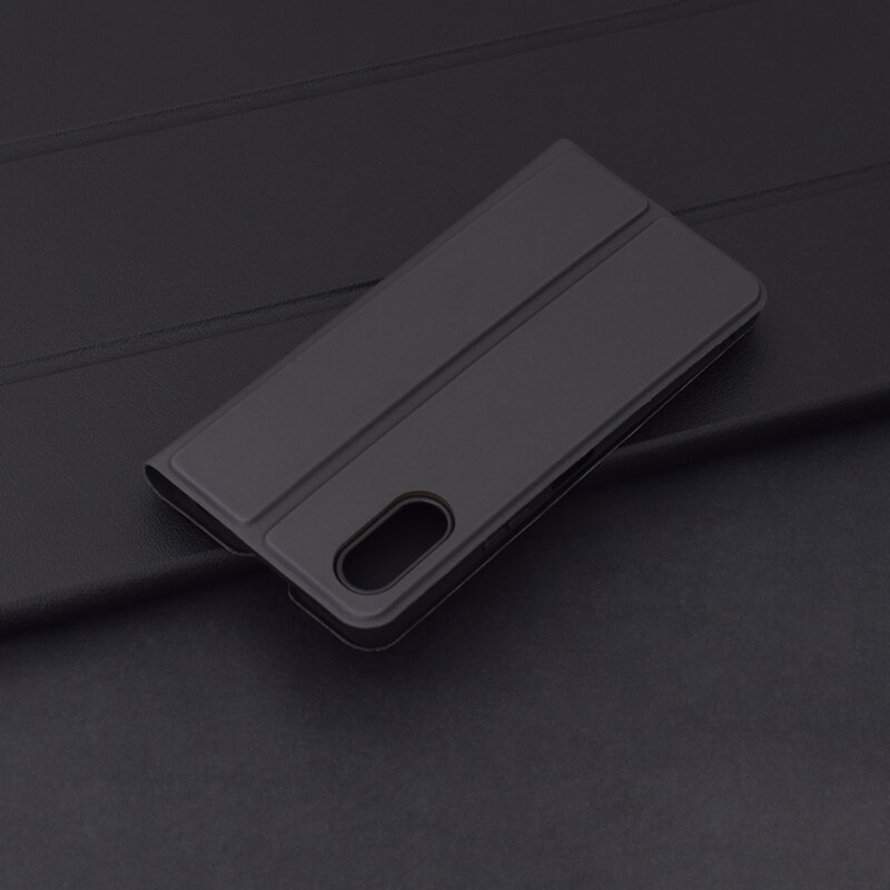 Husa Sony Xperia 10 VI Techsuit Magskin Book, negru