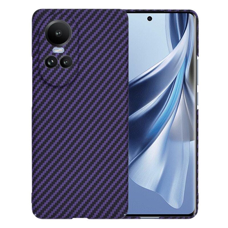 Husa Oppo Reno10 Pro Techsuit Carbonite FiberShell, mov