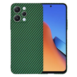 Husa Xiaomi Redmi 12 4G Techsuit Carbonite FiberShell, verde