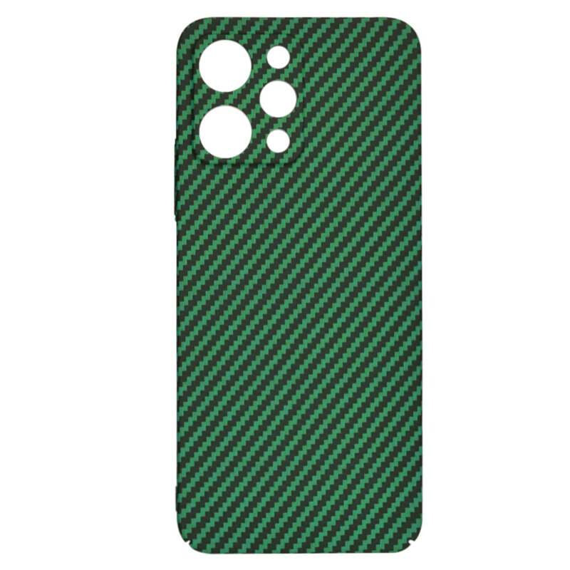 Husa Xiaomi Redmi 12 5G Techsuit Carbonite FiberShell, verde
