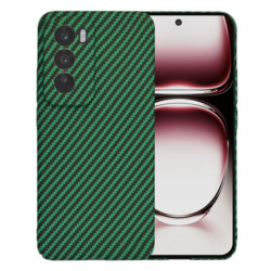 Husa Oppo Reno12 Pro Techsuit Carbonite FiberShell, verde