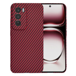 Husa Oppo Reno12 Pro Techsuit Carbonite FiberShell, rosu