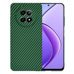Husa Realme 12 Techsuit Carbonite FiberShell, verde