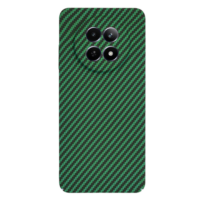 Husa Realme 12x Techsuit Carbonite FiberShell, verde
