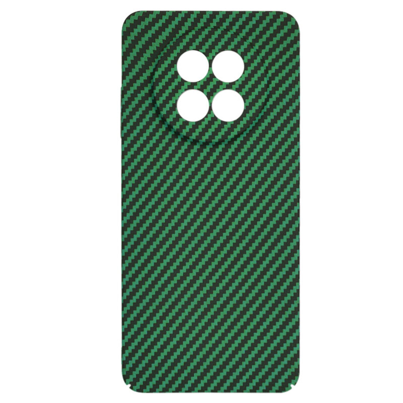 Husa Realme 12x Techsuit Carbonite FiberShell, verde