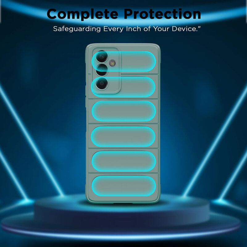 Husa Motorola Edge 50 Techsuit Magic Shield, bleu
