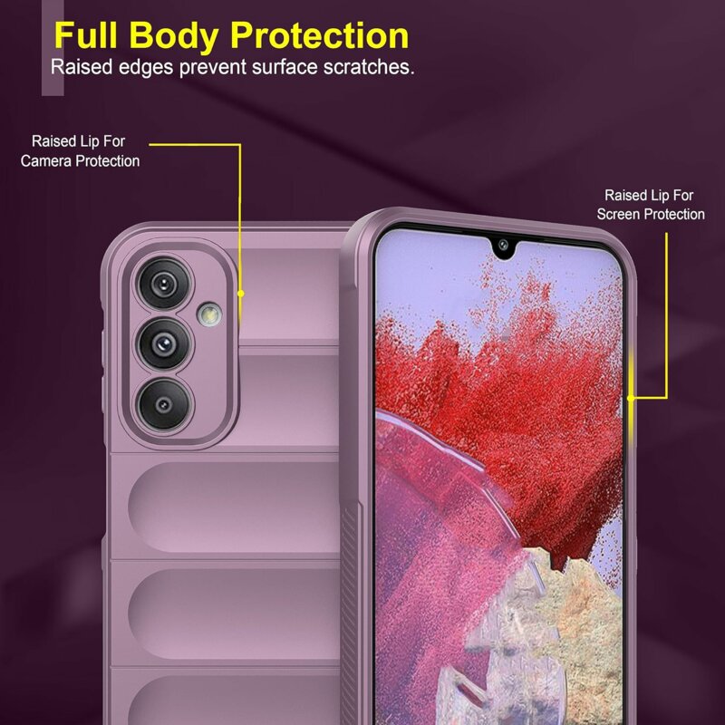 Husa Motorola Edge 50 Techsuit Magic Shield, rosu