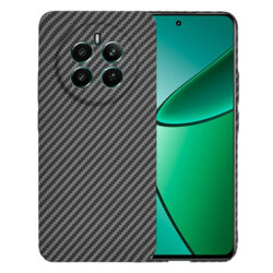 Husa Realme 12+ Techsuit Carbonite FiberShell, negru