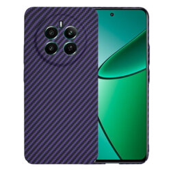 Husa Realme 12+ Techsuit Carbonite FiberShell, mov