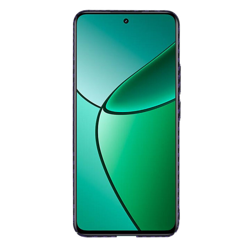 Husa Realme 12+ Techsuit Carbonite FiberShell, mov