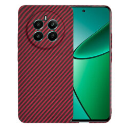 Husa Realme 13 4G Techsuit Carbonite FiberShell, rosu
