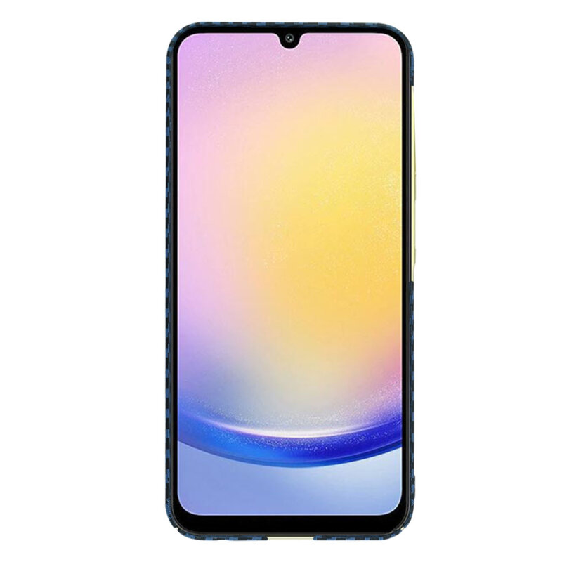 Husa Samsung Galaxy A25 5G Techsuit Carbonite FiberShell, cyan