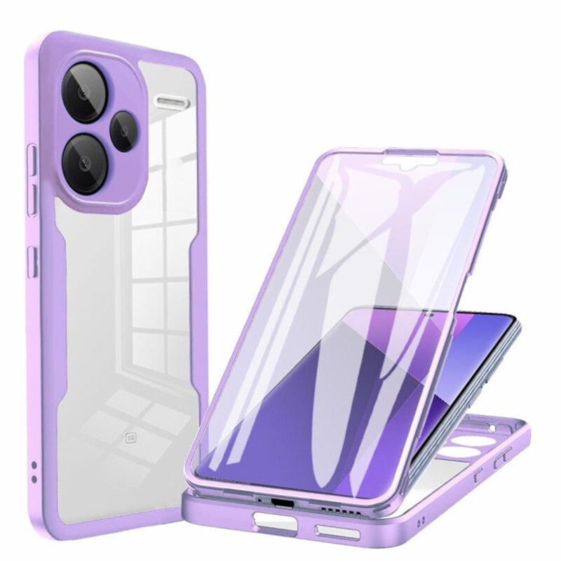 Husa 360° Xiaomi Redmi Note 13 Pro+ 5G Techsuit ColorVerse, mov