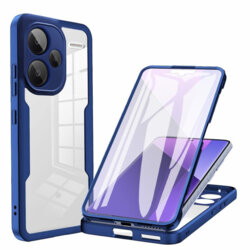 Husa 360° Xiaomi Redmi Note 13 Pro+ 5G Techsuit ColorVerse, albastru