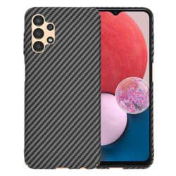 Husa Samsung Galaxy A13 4G Techsuit Carbonite FiberShell, negru