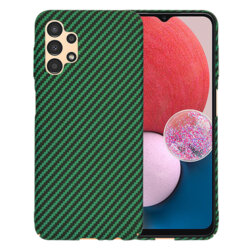 Husa Samsung Galaxy A13 4G Techsuit Carbonite FiberShell, verde