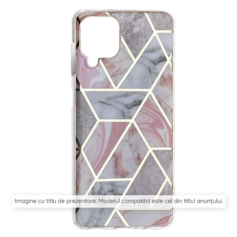 Husa Samsung Galaxy A16 Techsuit Marble, Pink Hex