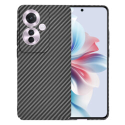 Husa Oppo Reno11 F Techsuit Carbonite FiberShell, negru