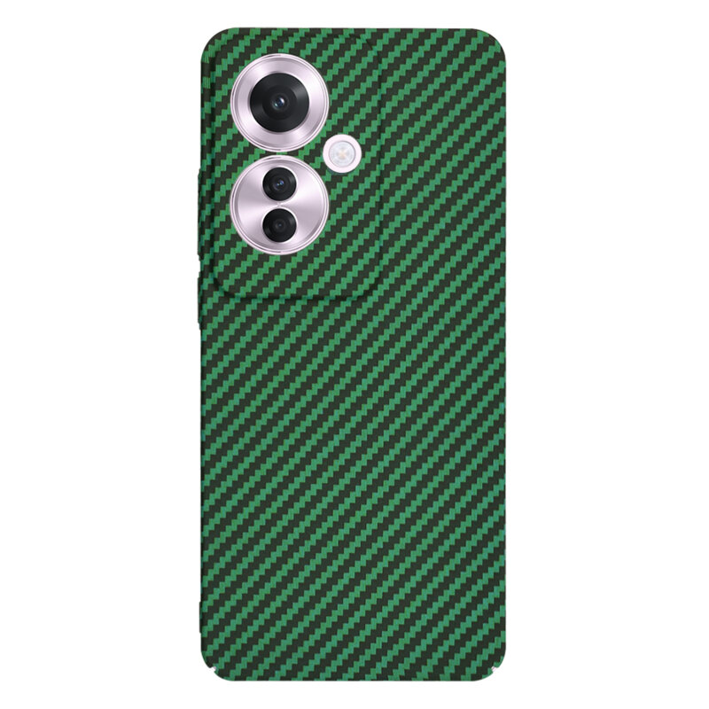 Husa Oppo Reno11 F Techsuit Carbonite FiberShell, verde