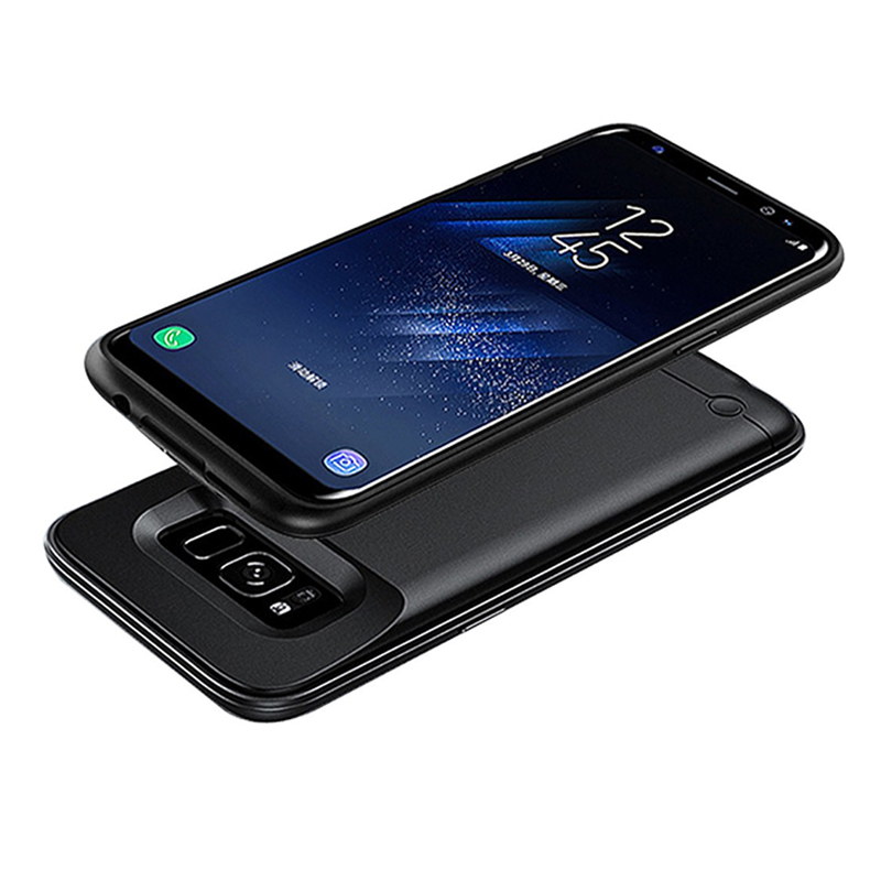 Husa Cu Baterie Samsung Galaxy S8 4000 mAh - Negru