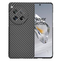 Husa OnePlus 12 Techsuit Carbonite FiberShell, negru