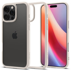 Husa iPhone 16 Pro Max Spigen Ultra Hybrid, natural