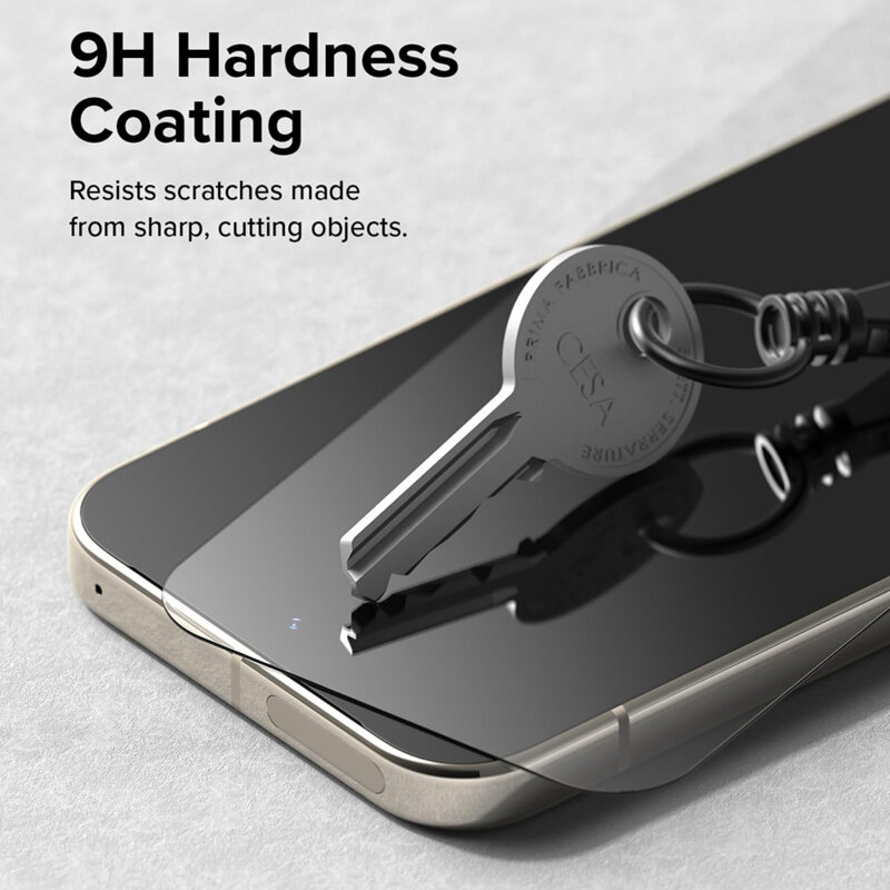 [Pachet 2x] Folie sticla Google Pixel 9 Pro Ringke Easy Slide Tempered Glass, transparenta