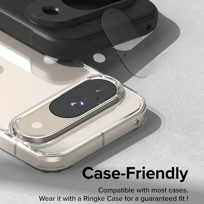 [Pachet 3x] Folie sticla camera Google Pixel 9 Ringke Camera Protector, transparenta