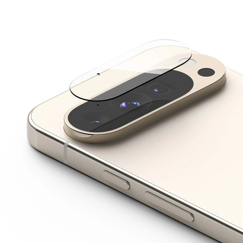 [Pachet 3x] Folie sticla camera Google Pixel 9 Pro Ringke Camera Protector, transparenta