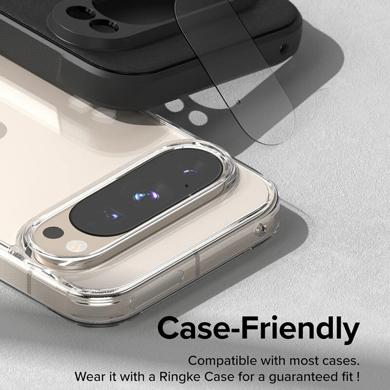 [Pachet 3x] Folie sticla camera Google Pixel 9 Pro XL Ringke Camera Protector, transparenta