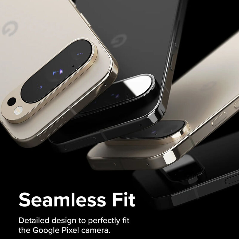 [Pachet 3x] Folie sticla camera Google Pixel 9 Pro XL Ringke Camera Protector, transparenta