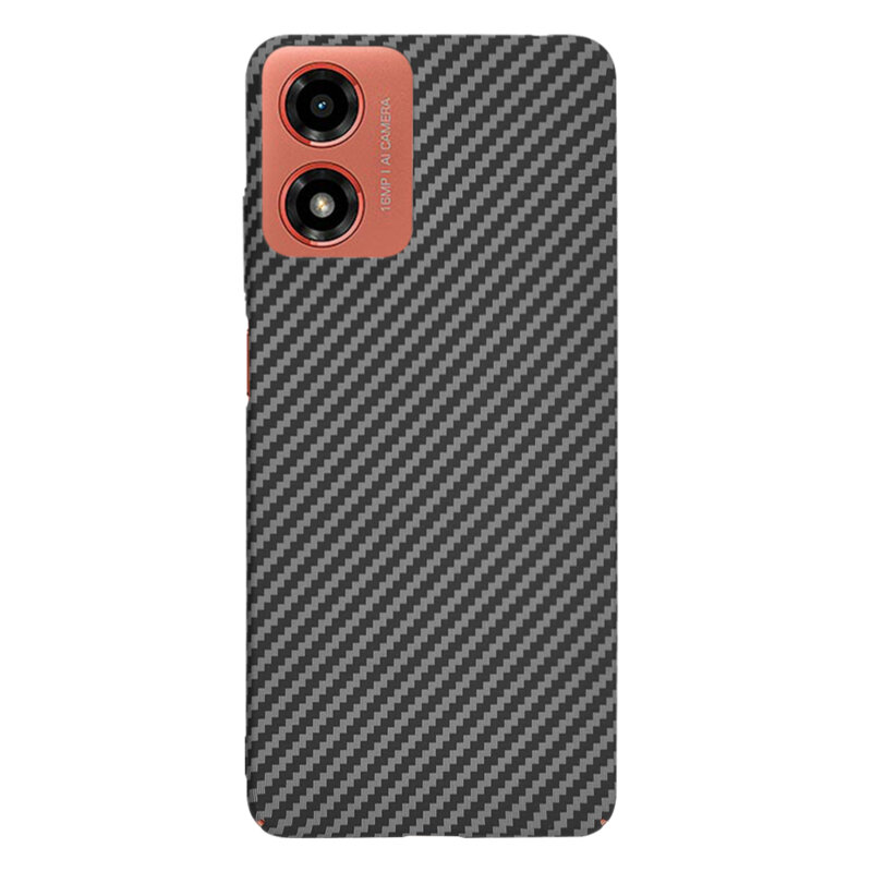 Husa Motorola Moto G04 Techsuit Carbonite FiberShell, negru