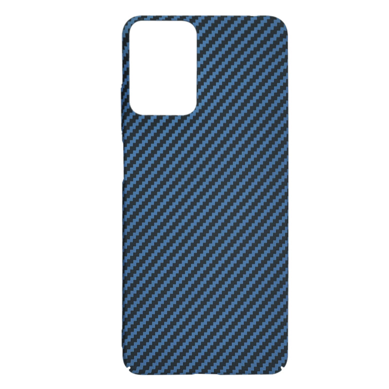 Husa Motorola Moto G24 Techsuit Carbonite FiberShell, cyan