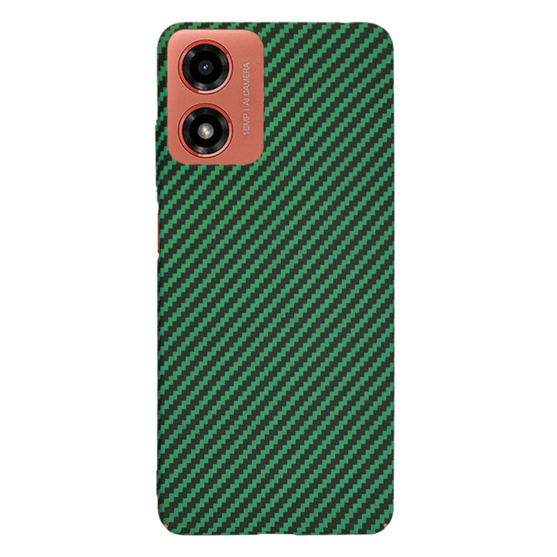 Husa Motorola Moto G04 Techsuit Carbonite FiberShell, verde