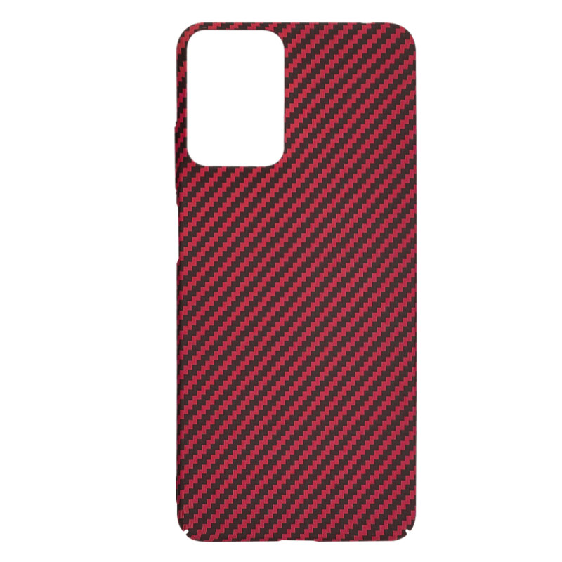 Husa Motorola Moto G24 Techsuit Carbonite FiberShell, rosu