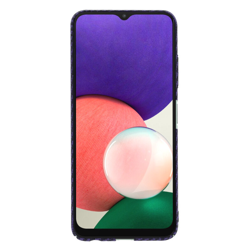 Husa Samsung Galaxy A22 5G Techsuit Carbonite FiberShell, mov