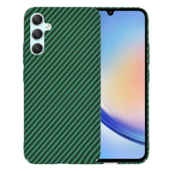 Husa Samsung Galaxy A34 5G Techsuit Carbonite FiberShell, verde